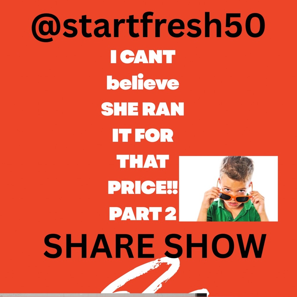 Share show flyer